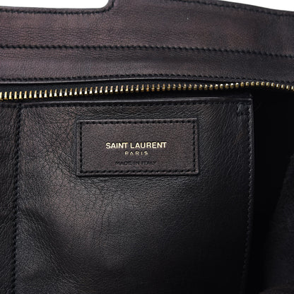 Saint Laurent Calfskin Small Classic Y Cabas Black 5 of 13
