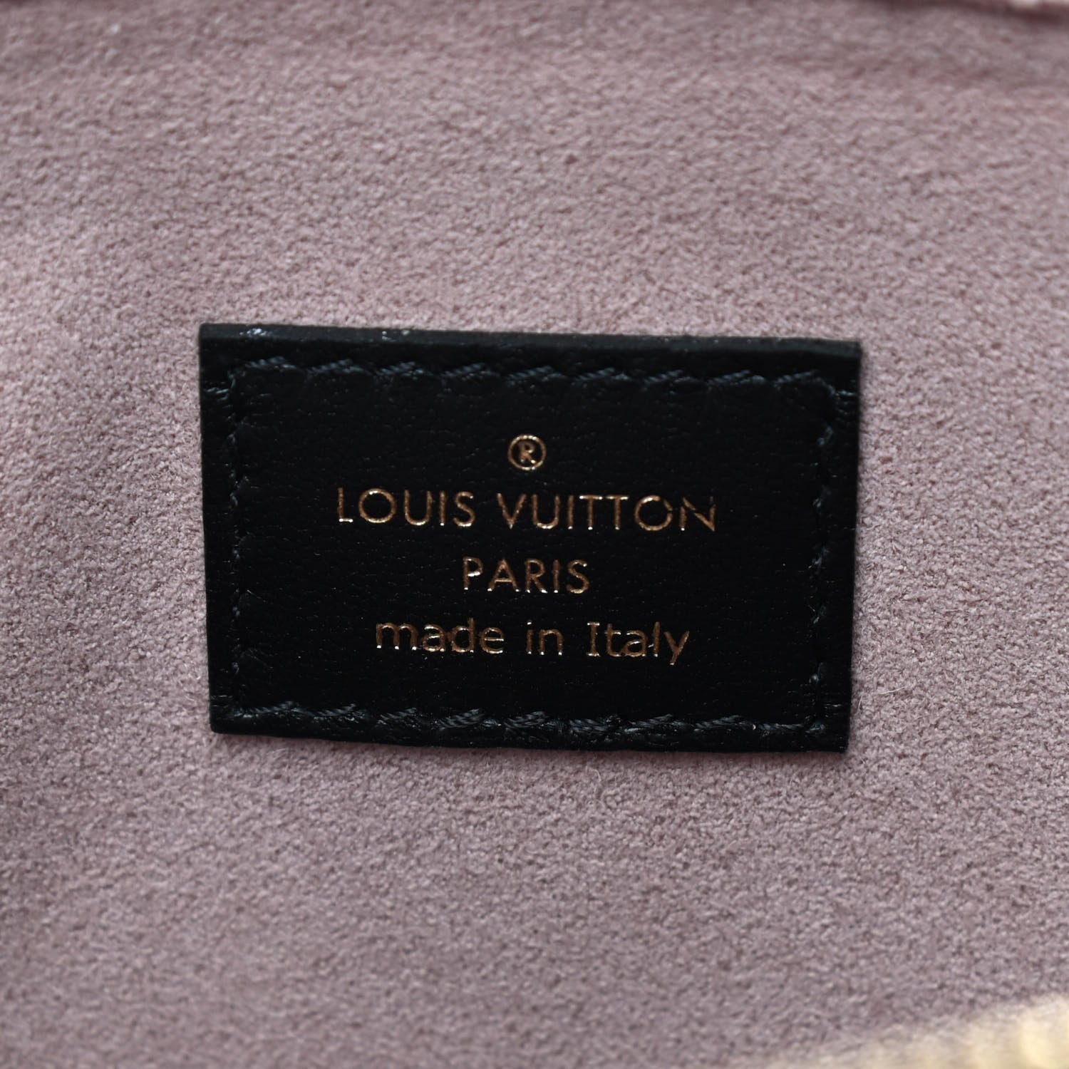 Louis Vuitton Lambskin Embossed Monogram Coussin PM Black 5 of 7