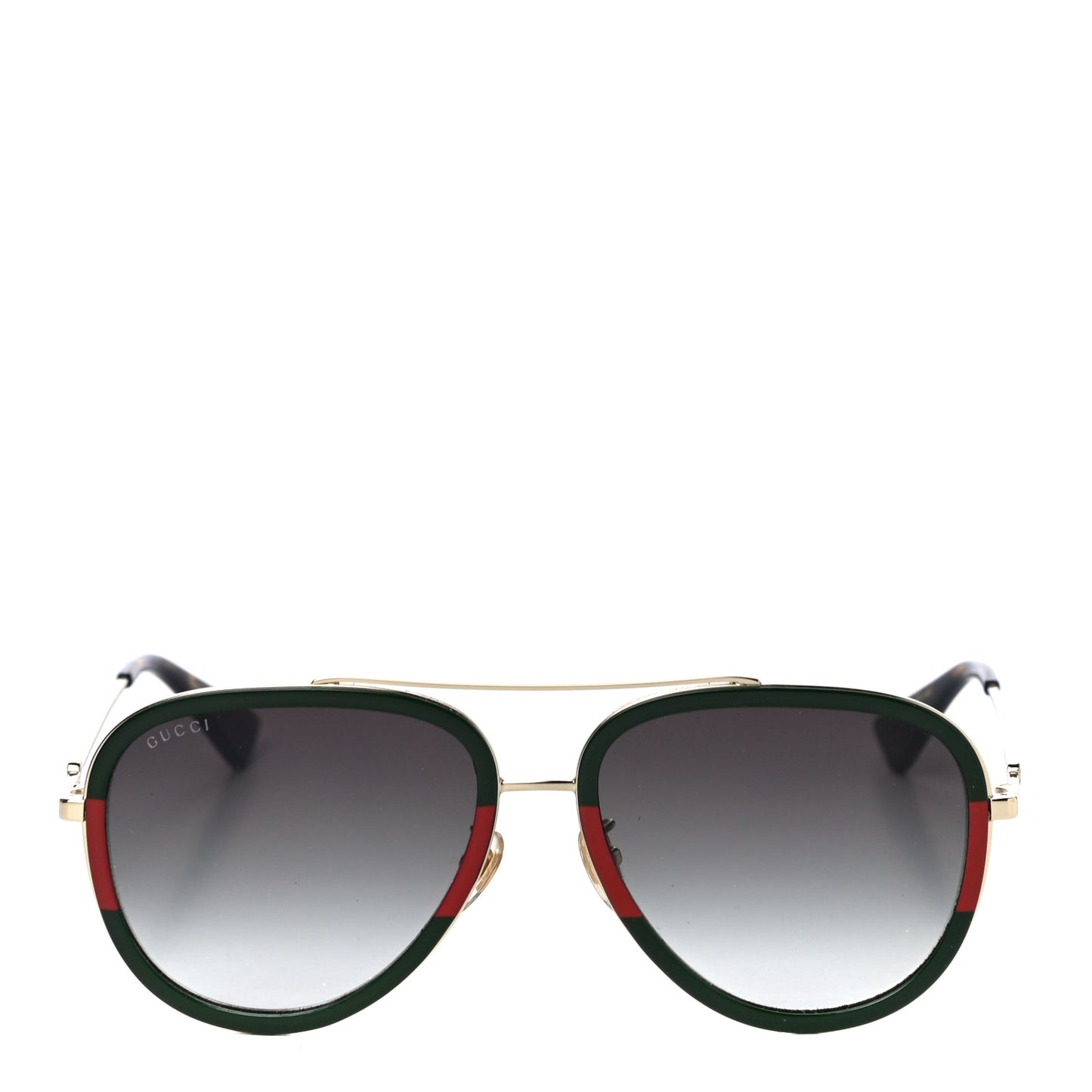 Web Aviator Sunglasses GG0062S Green Red