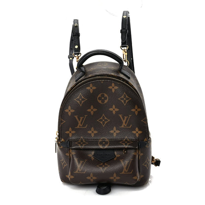 Louis Vuitton Monogram Palm Springs Backpack Mini Black 1 of 8