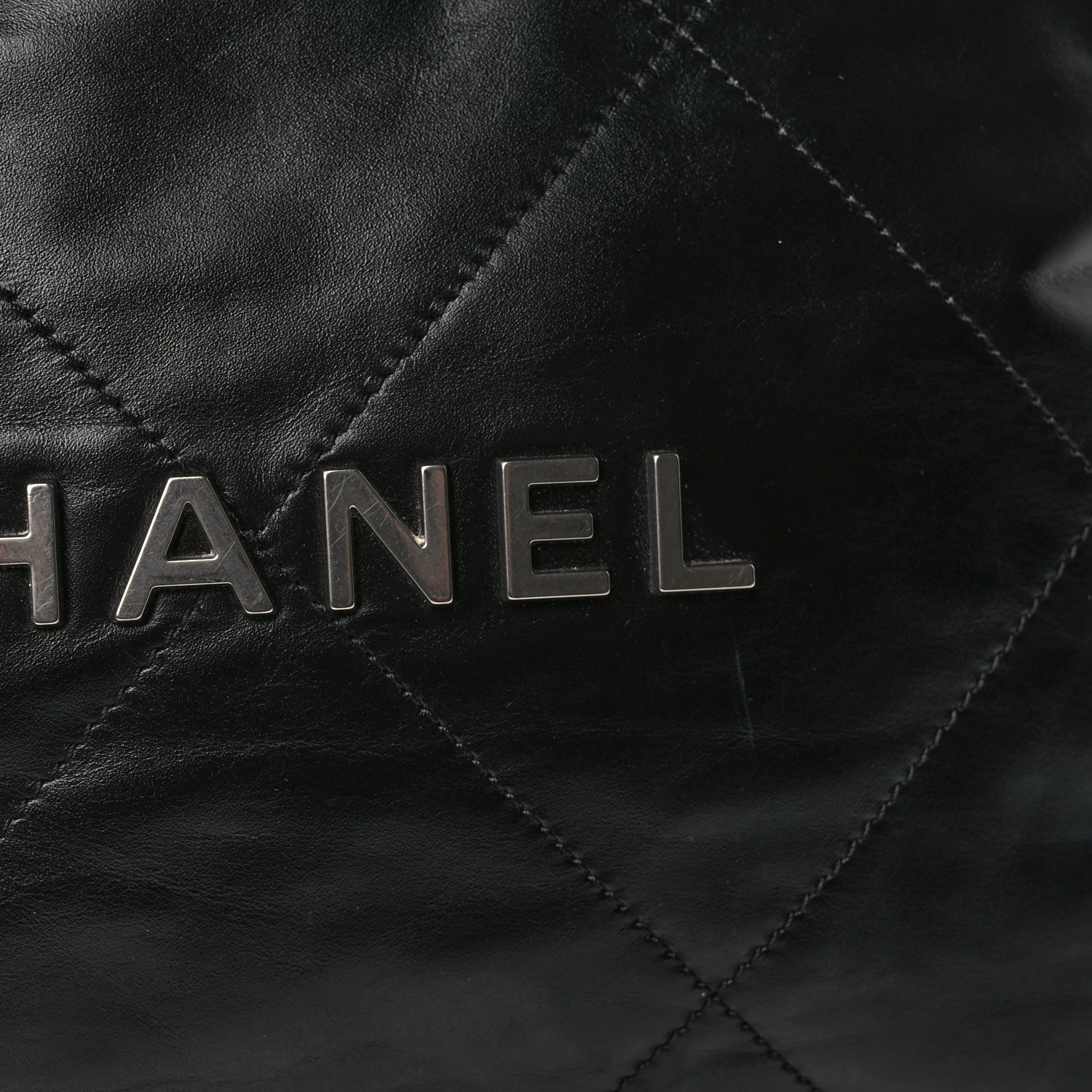 Chanel Shiny Calfskin Quilted Small  22 Black 11 of 11