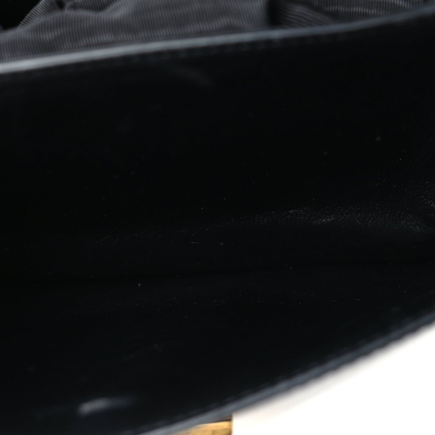 Box Calfskin Teen Classic Box Flap Bag Black
