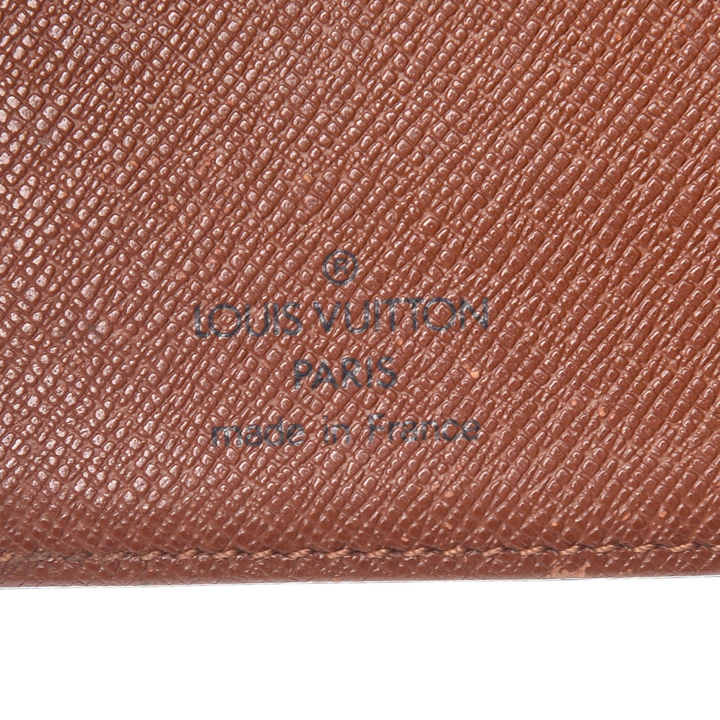 Monogram Porte Valeurs Checkbook Wallet