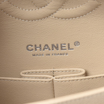 Chanel Caviar Quilted Medium Double Flap Beige Clair 6 of 11