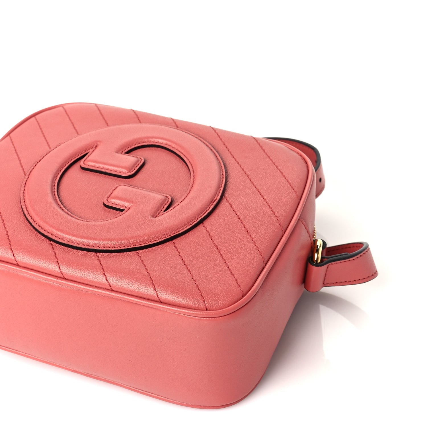 Gucci Sakai Be Green Calfskin Diagonal Stitched Small Blondie Shoulder Bag  Gorgeous Grace 8 of 8