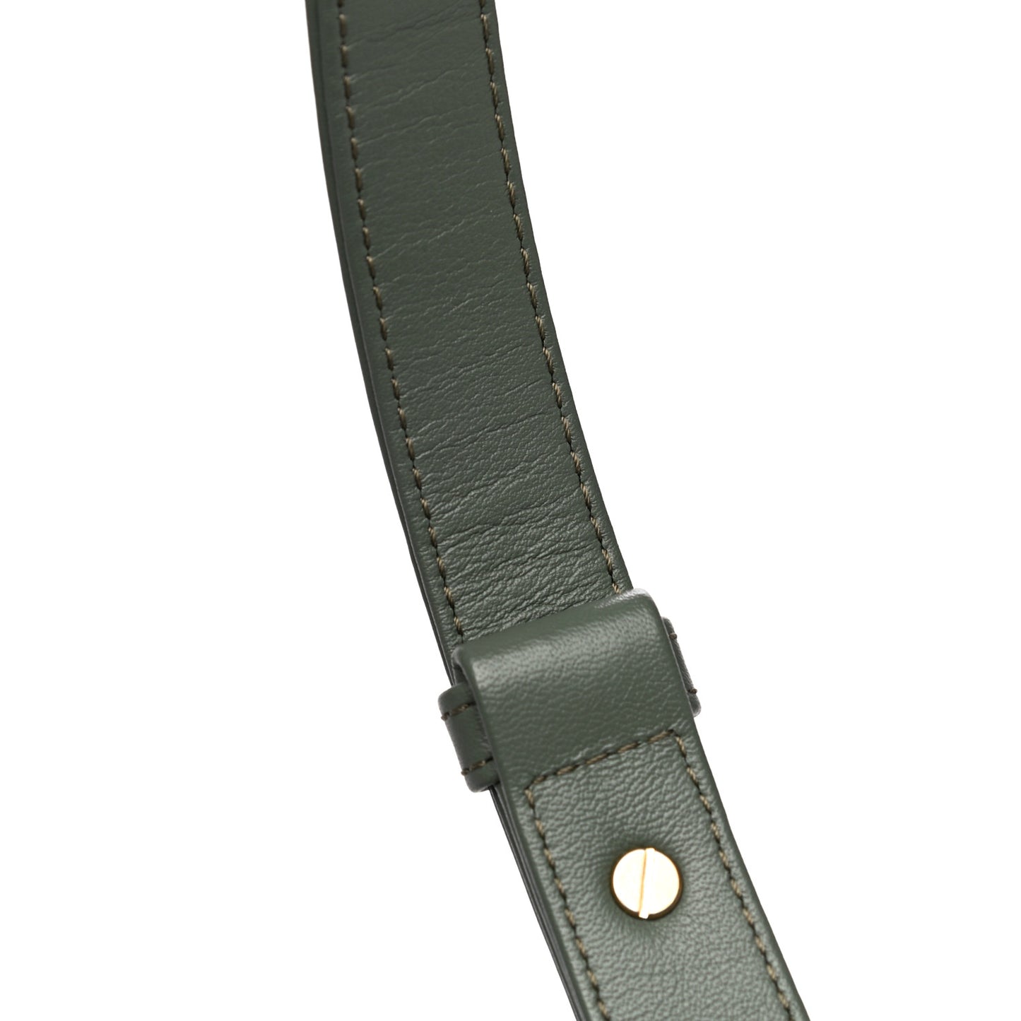 Calfskin Quilted Medium Boy Flap Dark Green