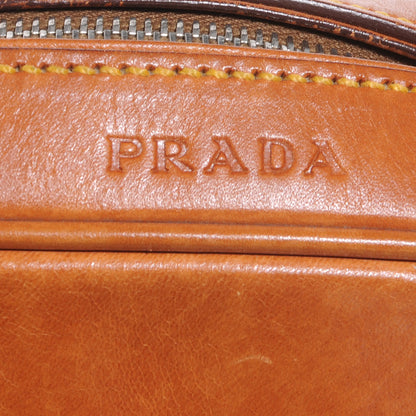 Prada Vitello England Bowling Bag Naturale 5 of 9