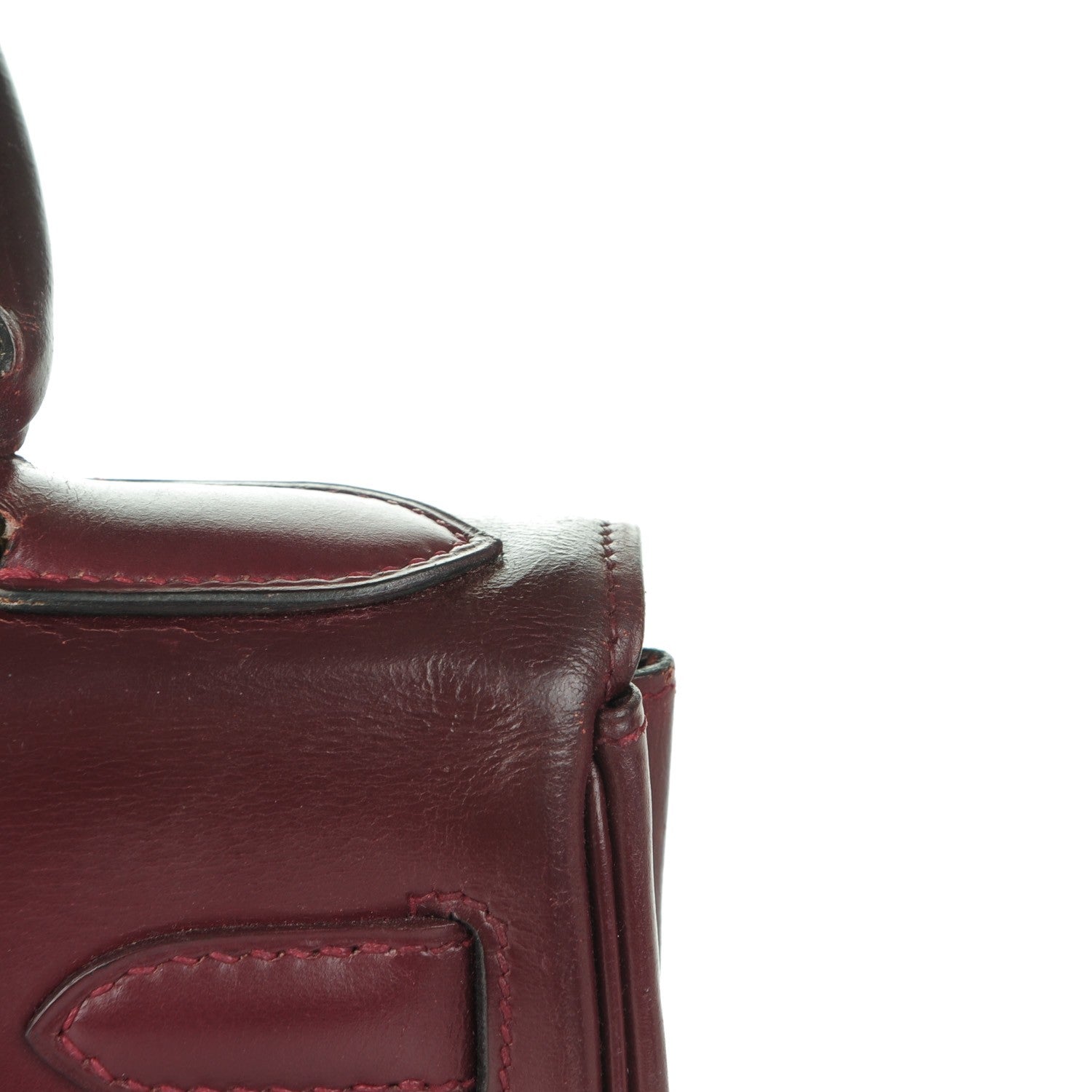 Hermes Box Kelly Retourne 28 Rouge H 29 of 29