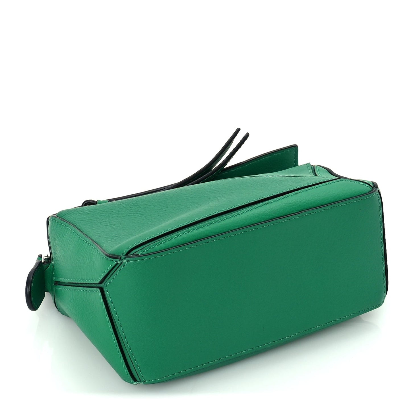 Calfskin Mini Puzzle Bag Jungle Green
