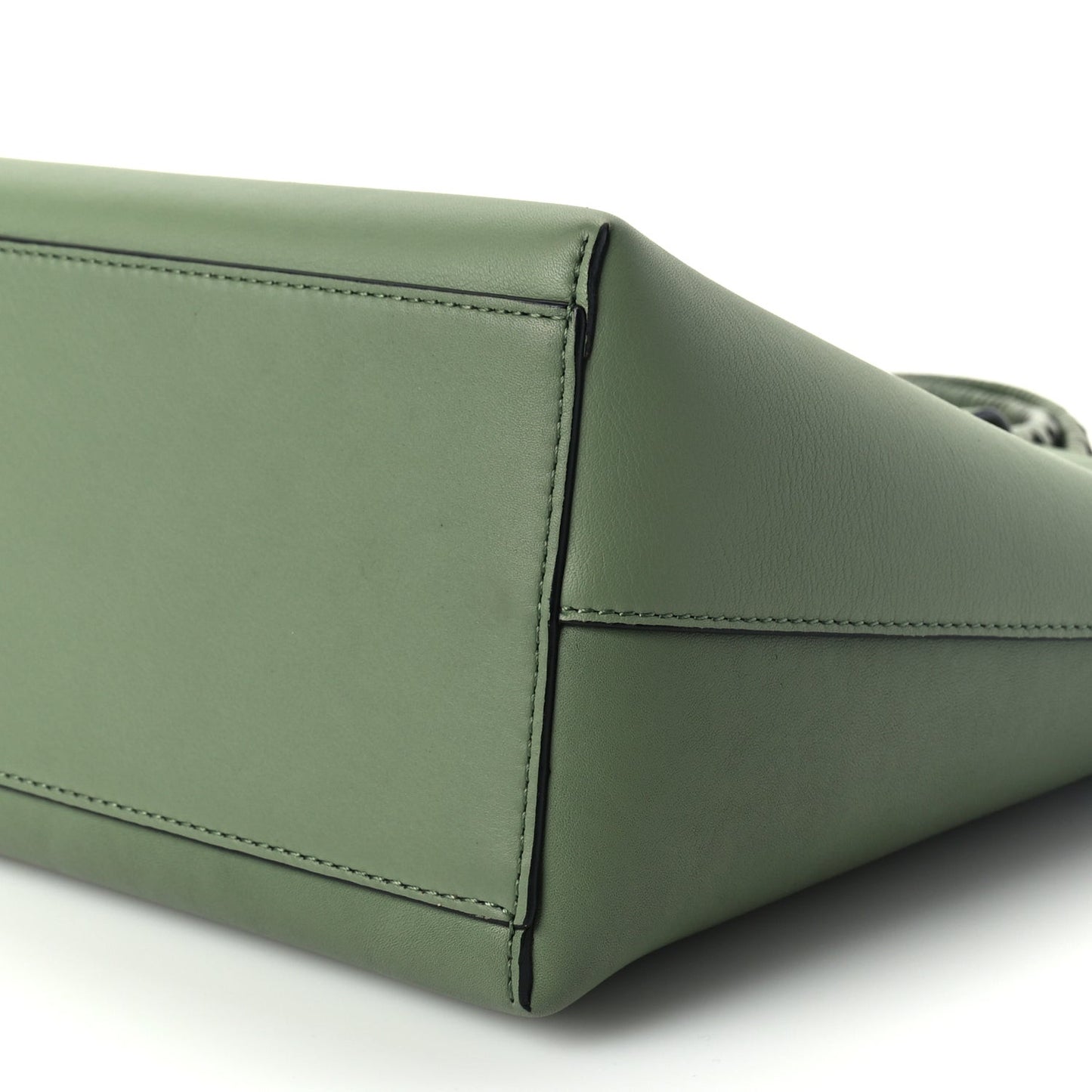 Small Smooth Calfskin Anagram Tote satchel