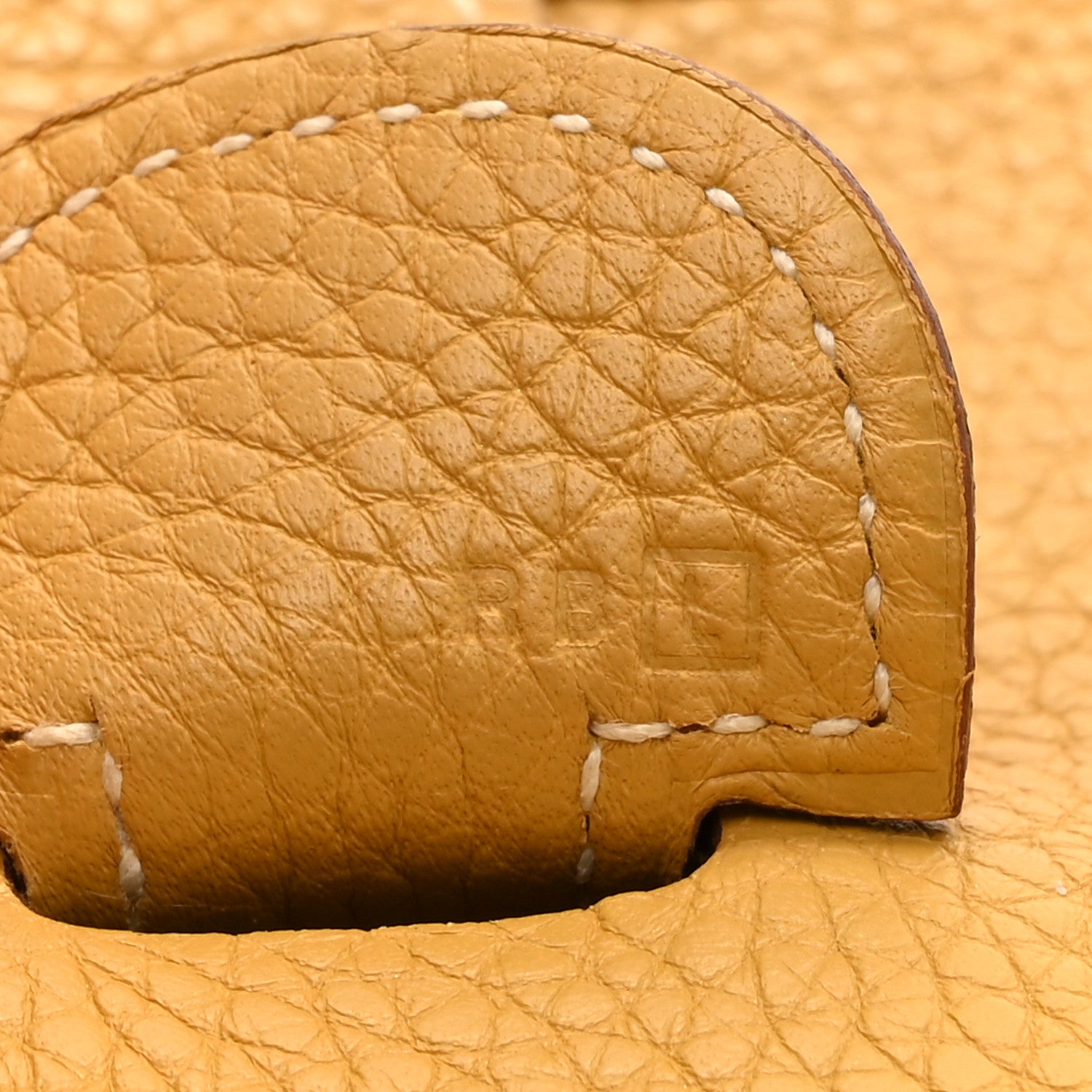 Hermes Taurillon Clemence Amazone Evelyne II GM Curry 7 of 18