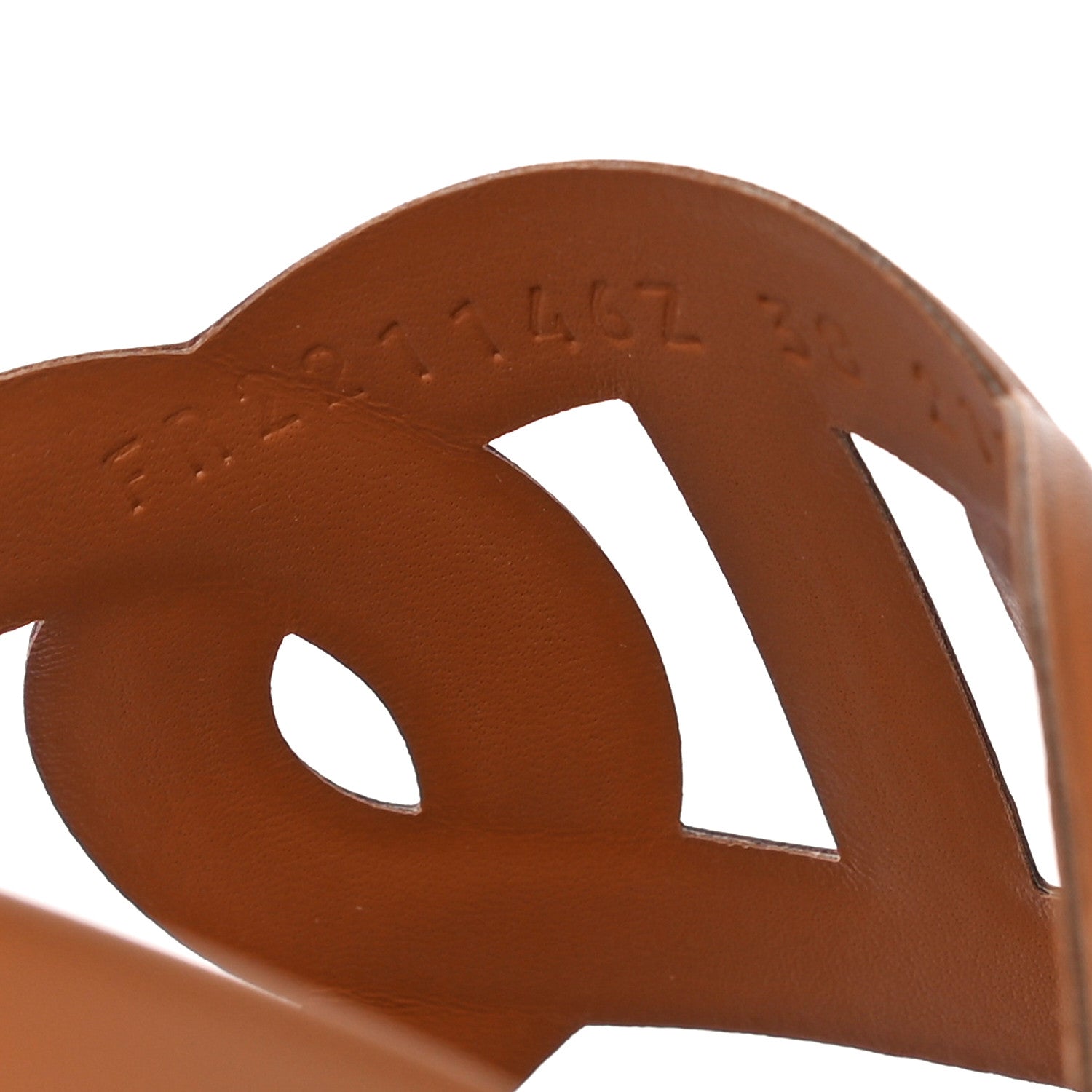 Hermes Nappa Extra Sandals 38 Naturel 12 of 13