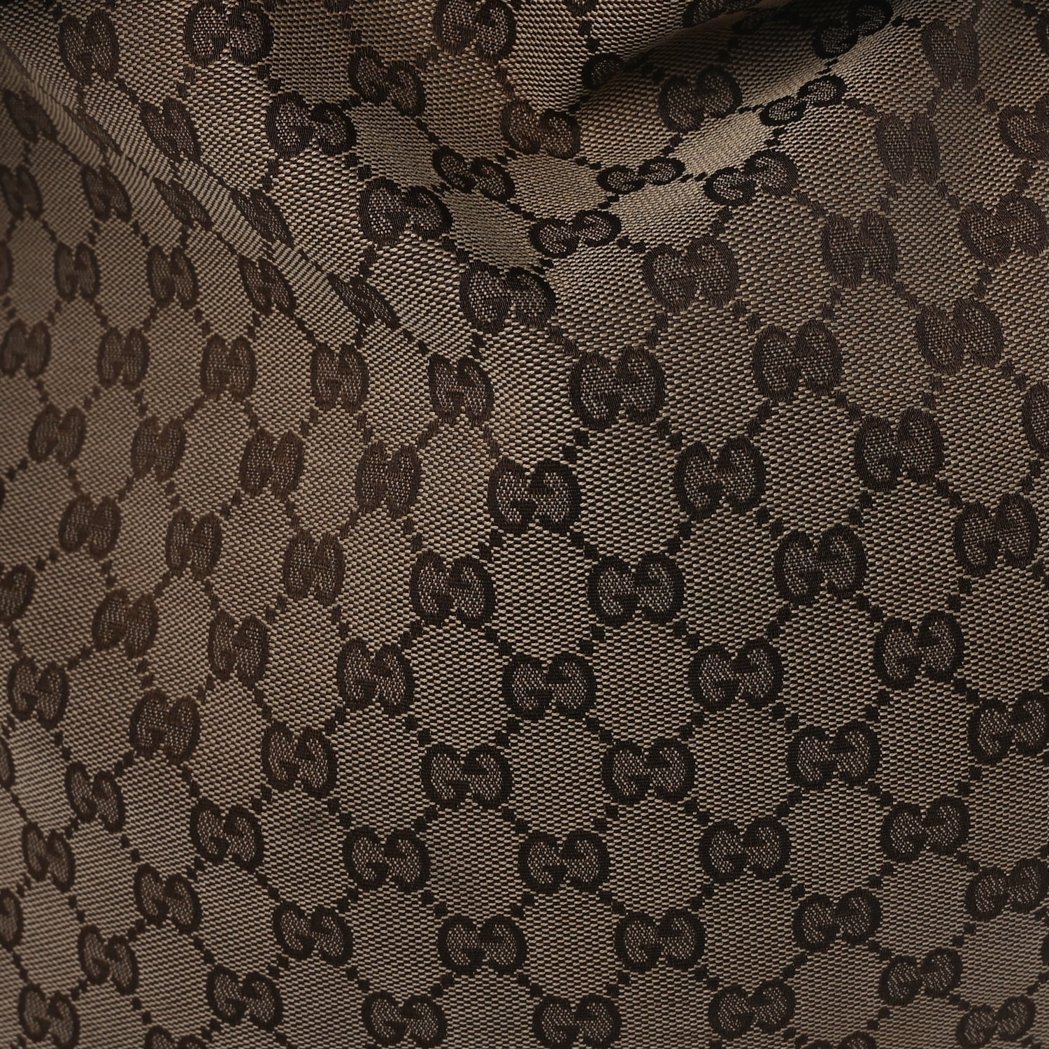 Gucci Monogram Large Wave Hobo Dark Brown 6 of 8