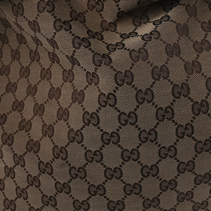 Gucci Monogram Large Wave Hobo Dark Brown 6 of 8