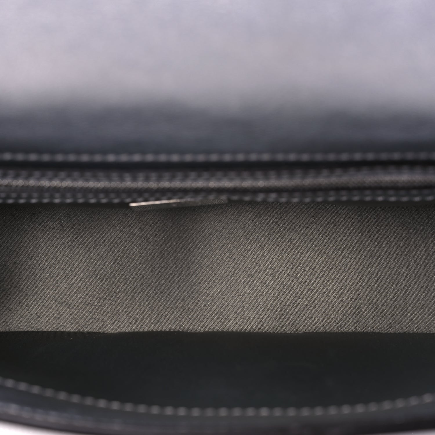 Fendi Crystal Vitello Laminato FF Medium Baguette Crystal Argento 4 of 8