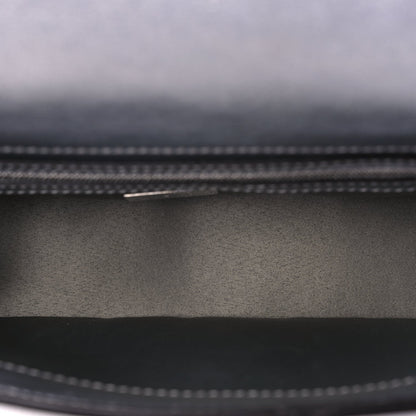 Fendi Crystal Vitello Laminato FF Medium Baguette Crystal Argento 4 of 8