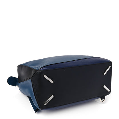Loewe Calfskin Colorblock Medium Puzzle Bag Blue 3 of 9