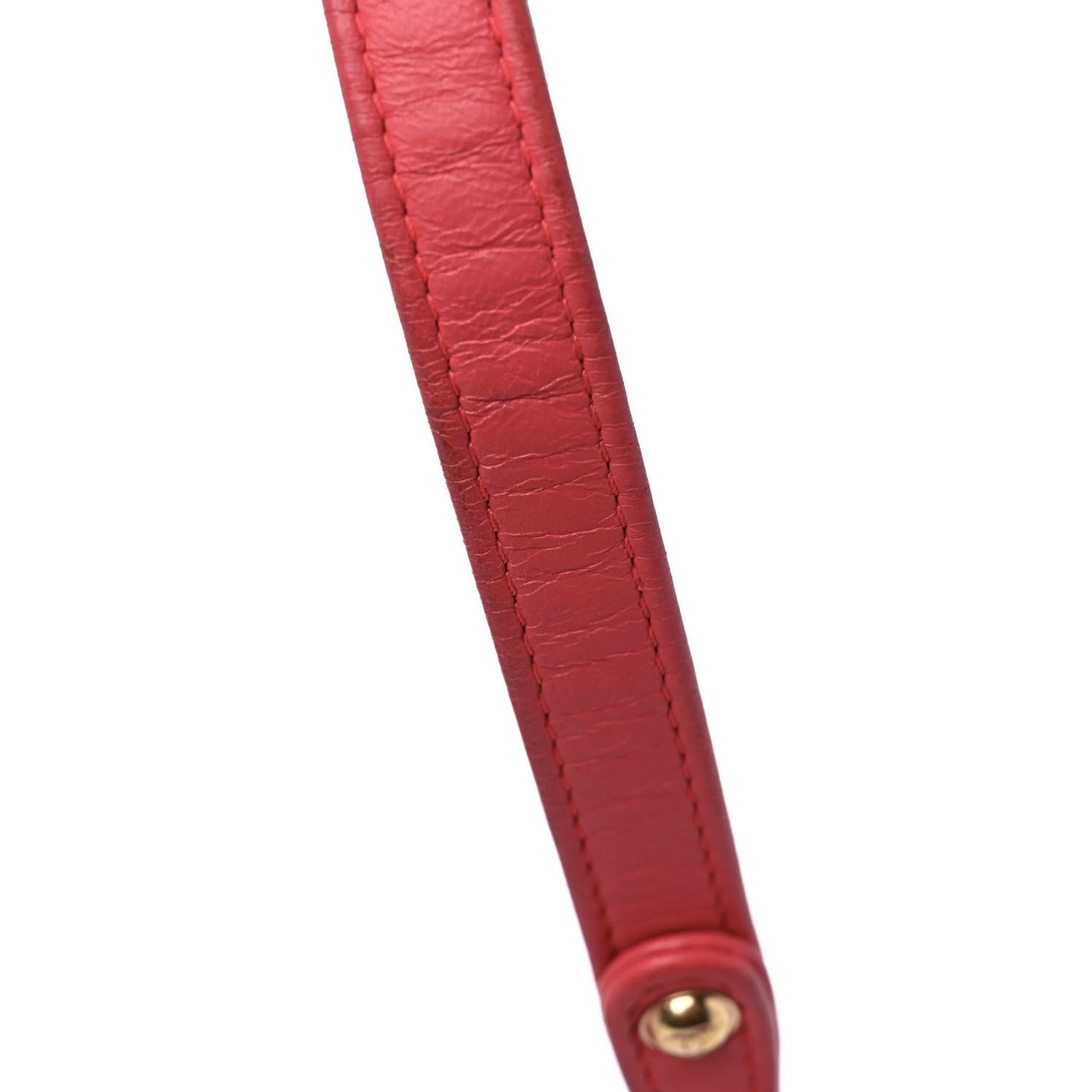 Lambskin Reverse Chevron Quilted Mini Round Top Handle Flap Bright Pink