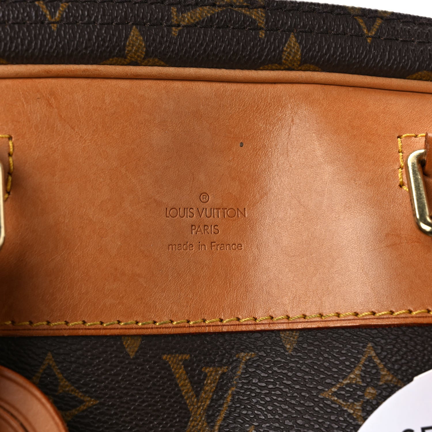 Louis Vuitton Monogram Alize 2 Compartment Luggage Travel Bag 7 of 17
