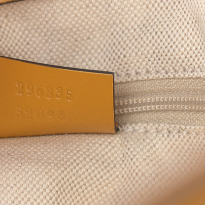 Gucci Monogram Medium Sukey Top Handle Tote Yellow 7 of 10