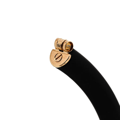 Louis Vuitton Rubber Metal Geometric Choker Necklace 9 of 11