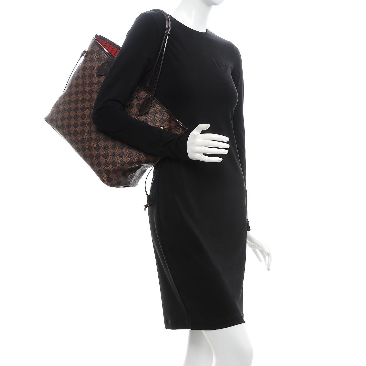 Louis Vuitton Damier Ebene Neo Neverfull MM 2 of 11