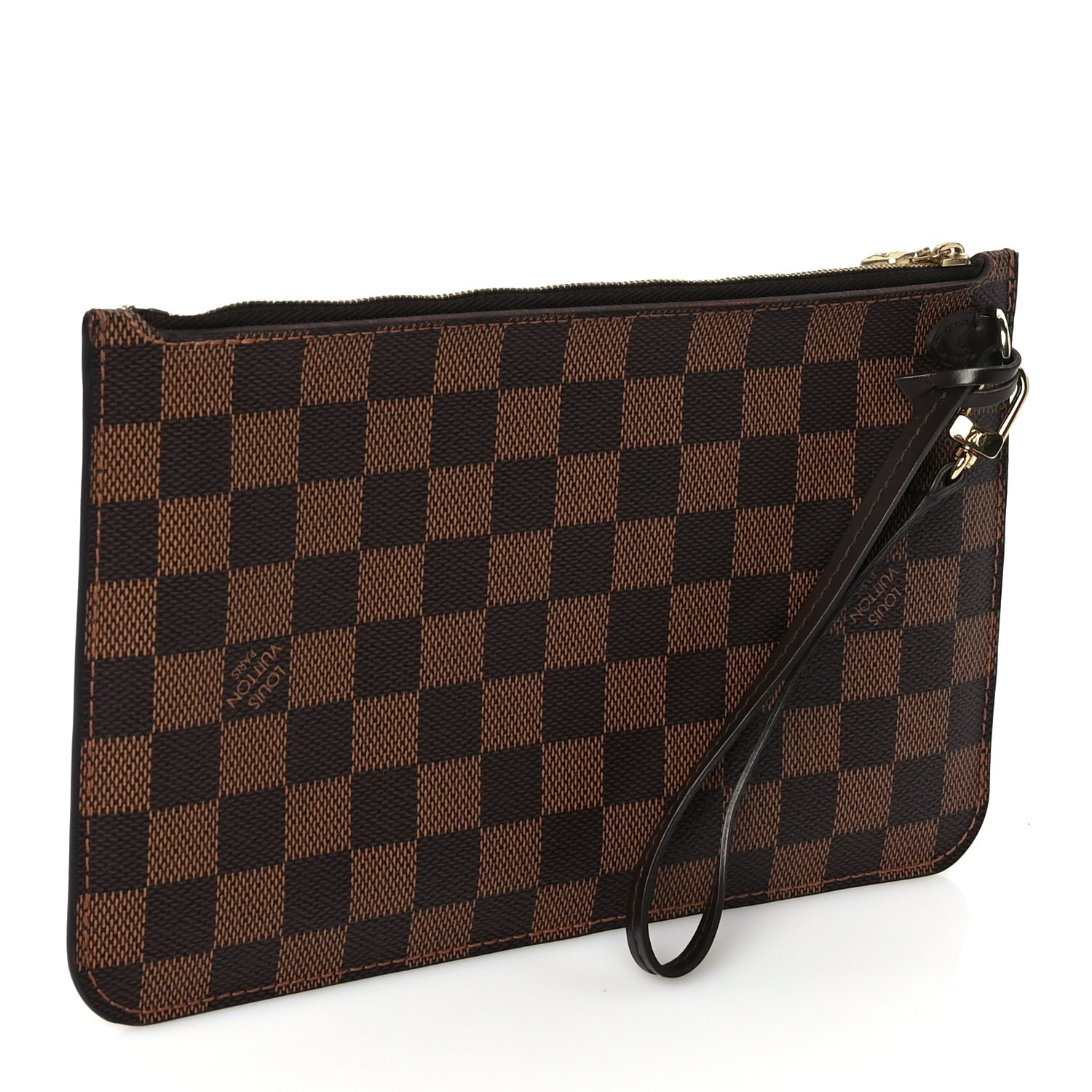Louis Vuitton Damier Ebene Neverfull MM GM Pochette 3 of 7