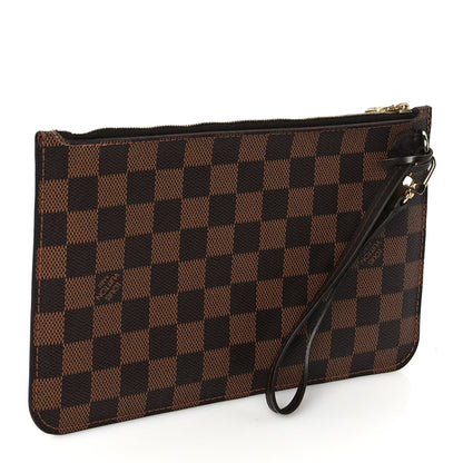 Louis Vuitton Damier Ebene Neverfull MM GM Pochette 3 of 7