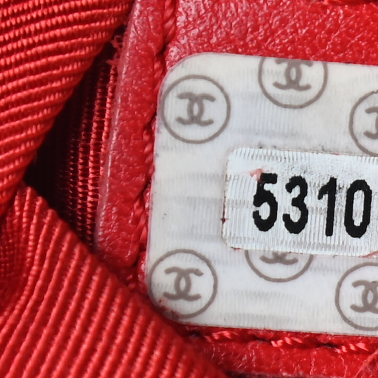 Chanel Caviar Shopper Tote Red 6 of 12