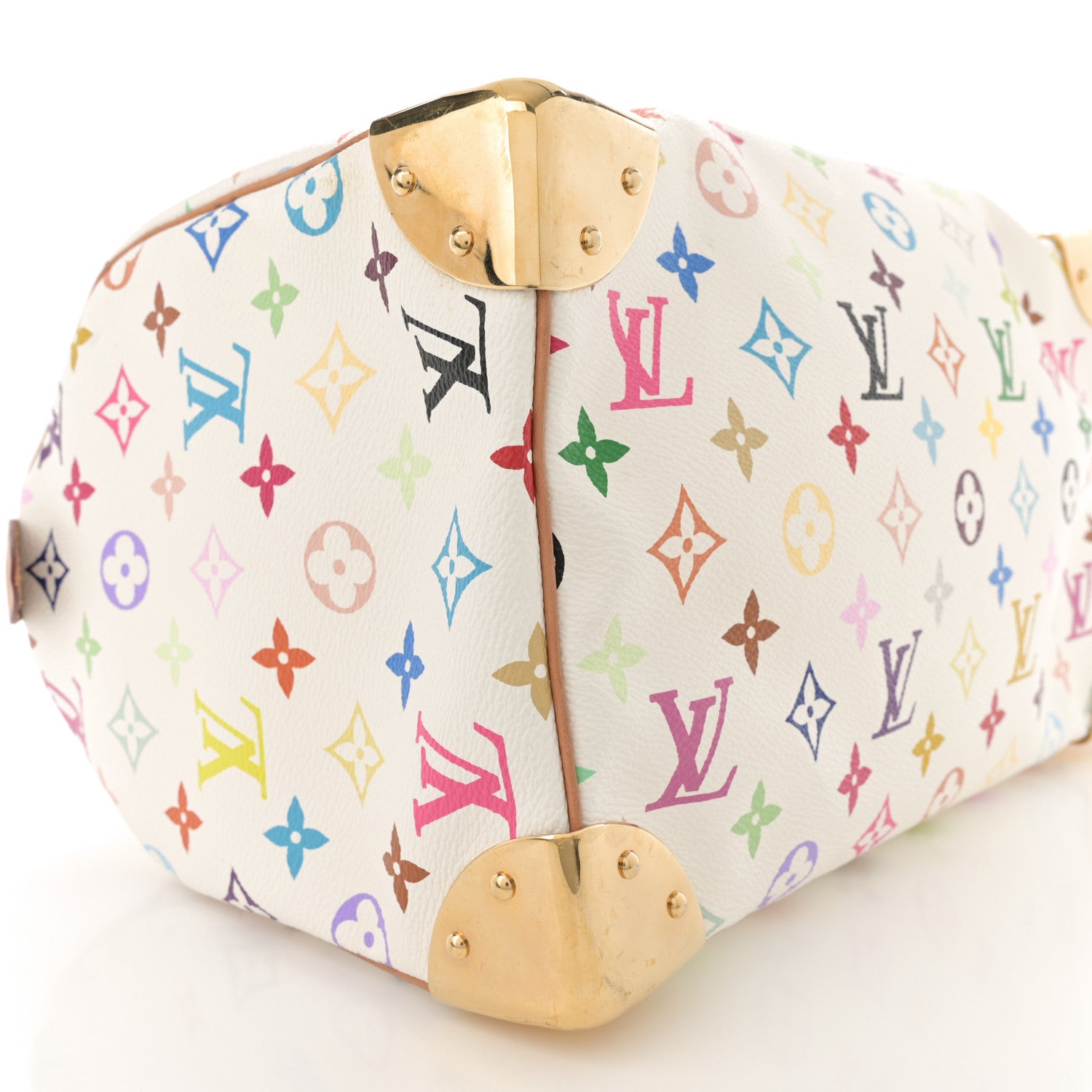 Louis Vuitton Monogram Multicolor Speedy 30 White 8 of 10