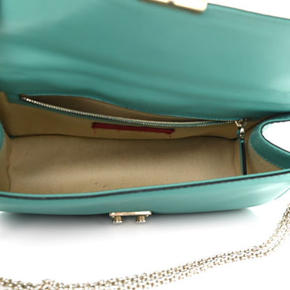 Valentino Garavani Vitello Medium Glam Lock Rockstud Flap Colibri 4 of 13