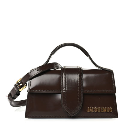 Jacquemus Glazed Calfskin Le Bambino Brown 1 of 8