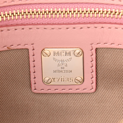 MCM Visetos Medium Crossbody Pouch Soft Pink 6 of 10