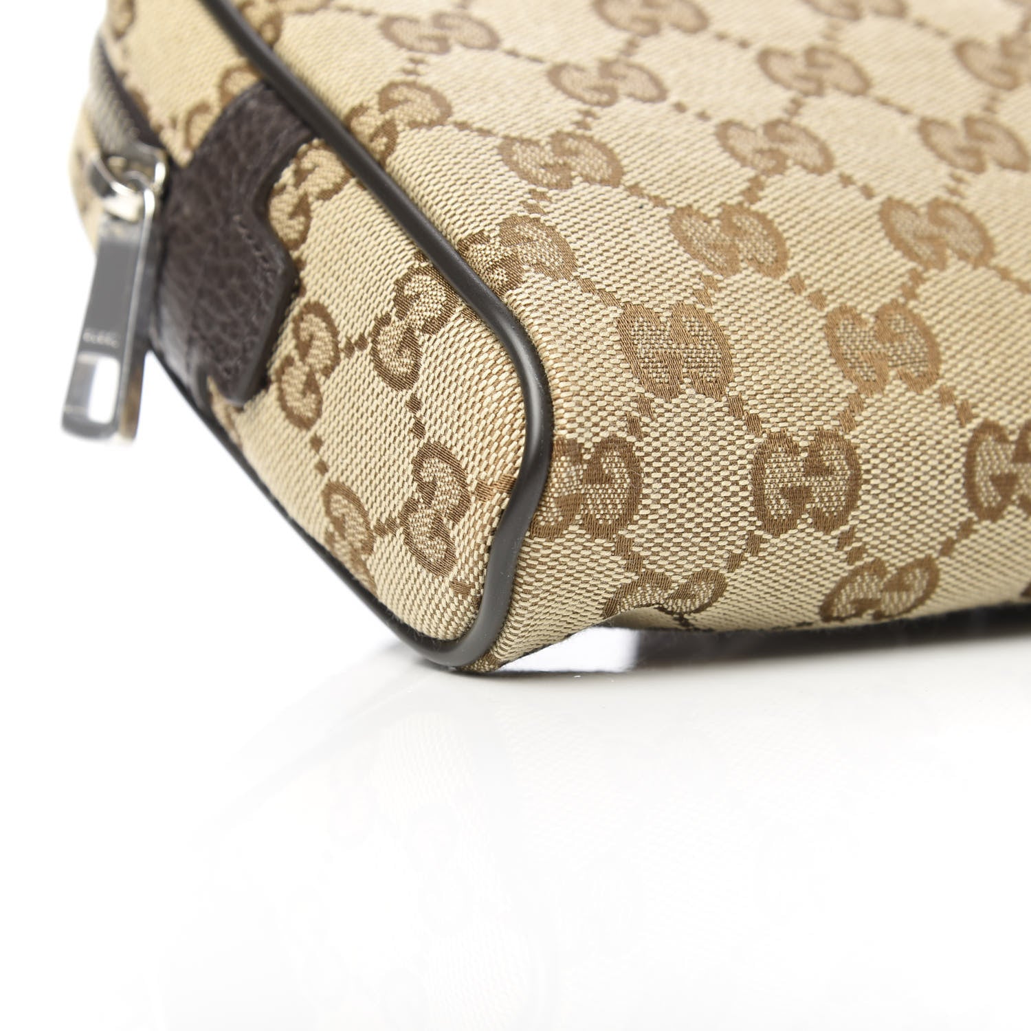 Gucci Monogram Belt Bag Dark Brown 9 of 10