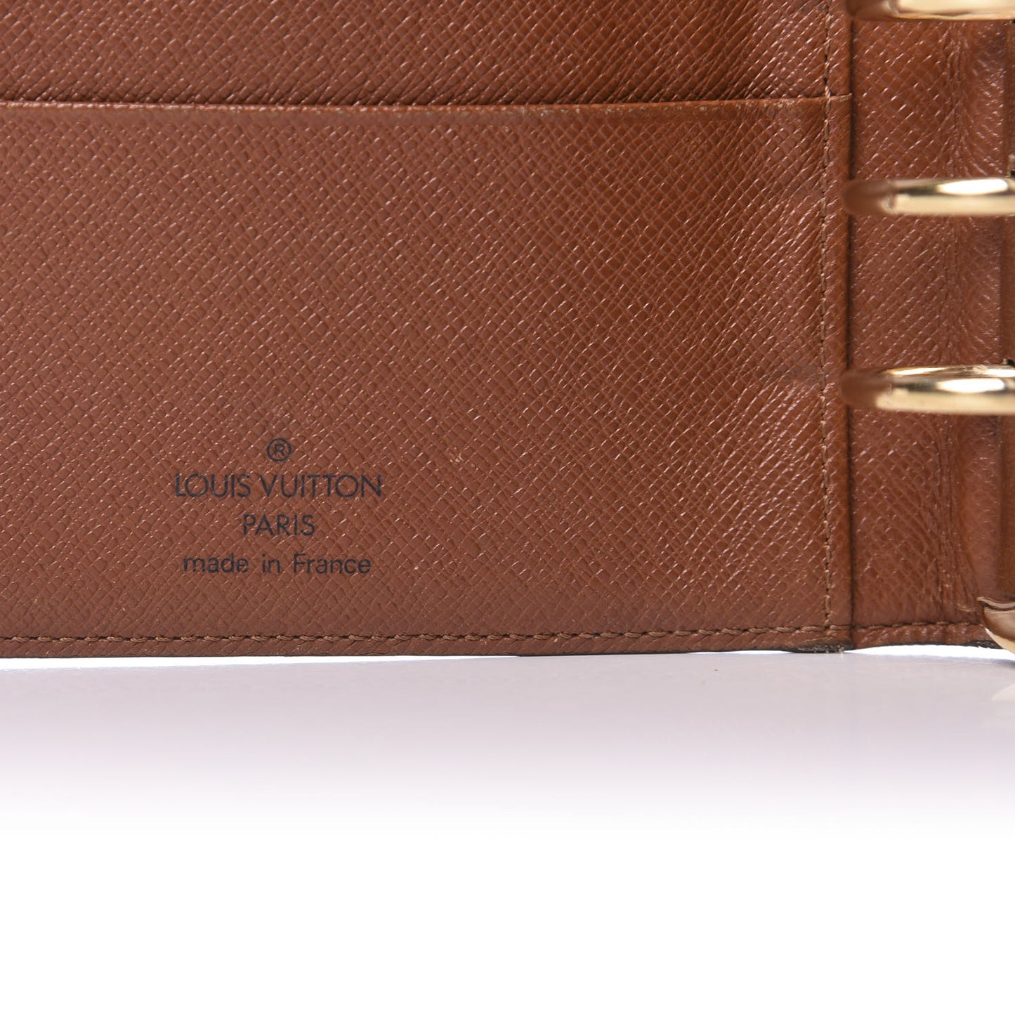 Monogram Medium Ring Agenda Cover