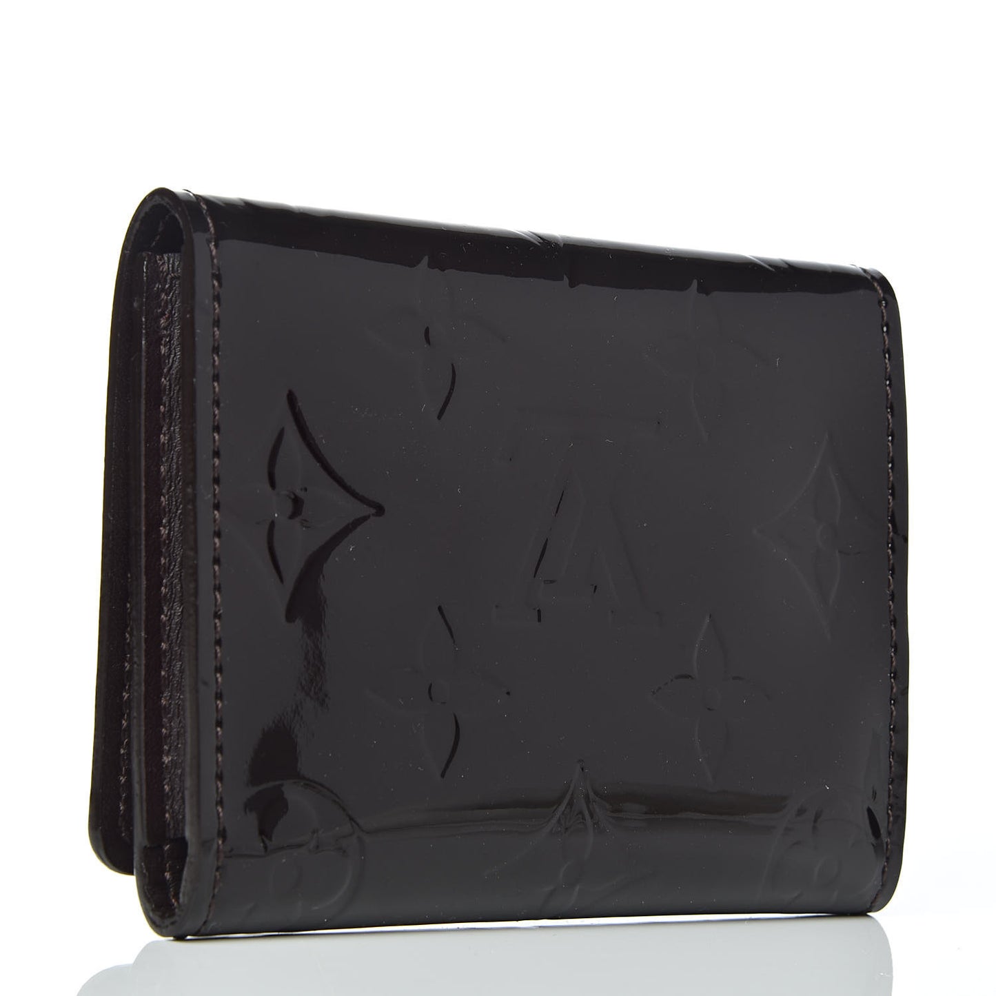 Vernis Business Card Holder Amarante