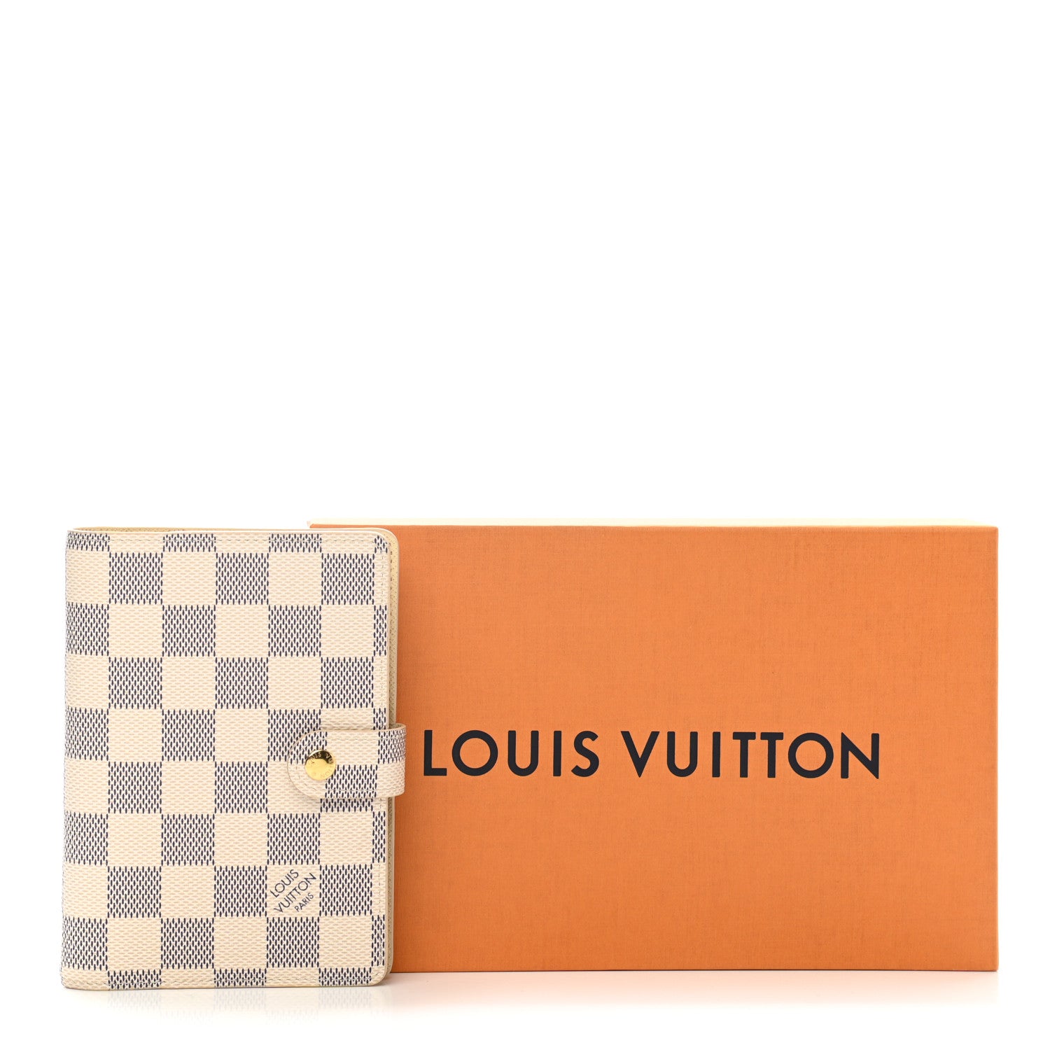 Louis Vuitton Damier Azur Small Ring Agenda Cover 8 of 8