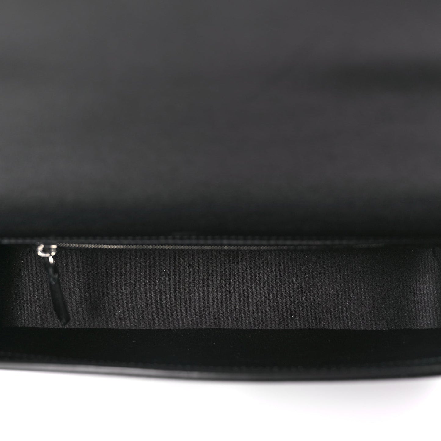 FENDI X MARC JACOBS Nappa Logo Medium Baguette Black