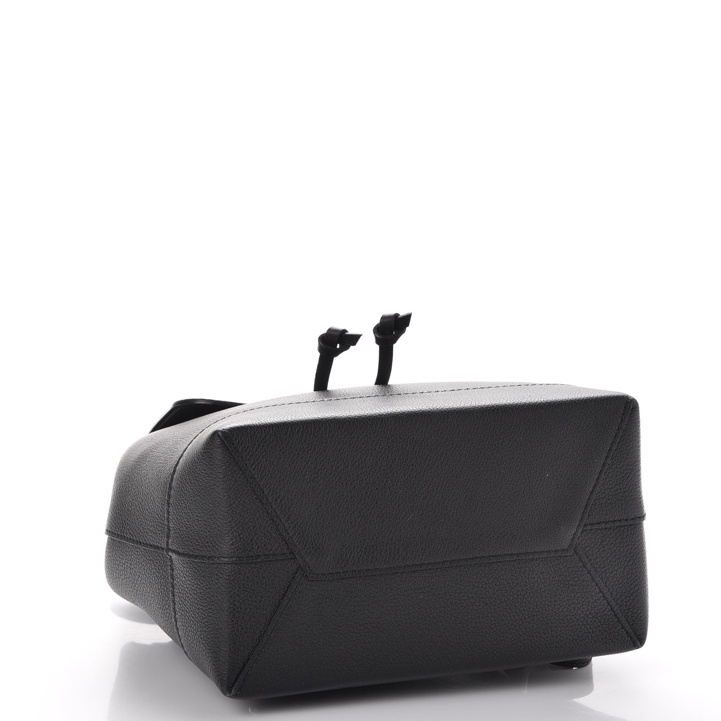 Calfskin Lockme Backpack Black