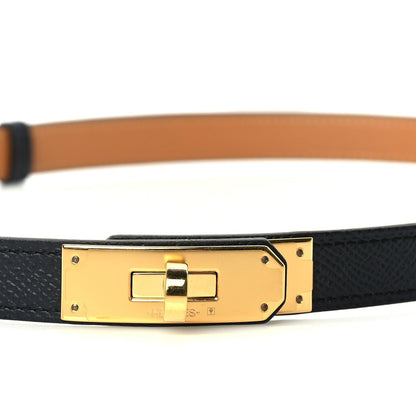 Hermes Epsom Kelly Belt  Black 5 of 5