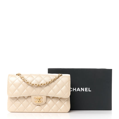 Chanel Metallic Caviar Quilted Small Double Flap Gold 12 of 12
