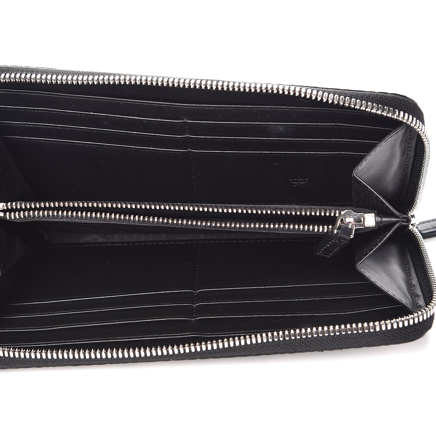 Visetos Large Zip Around Wallet Silver