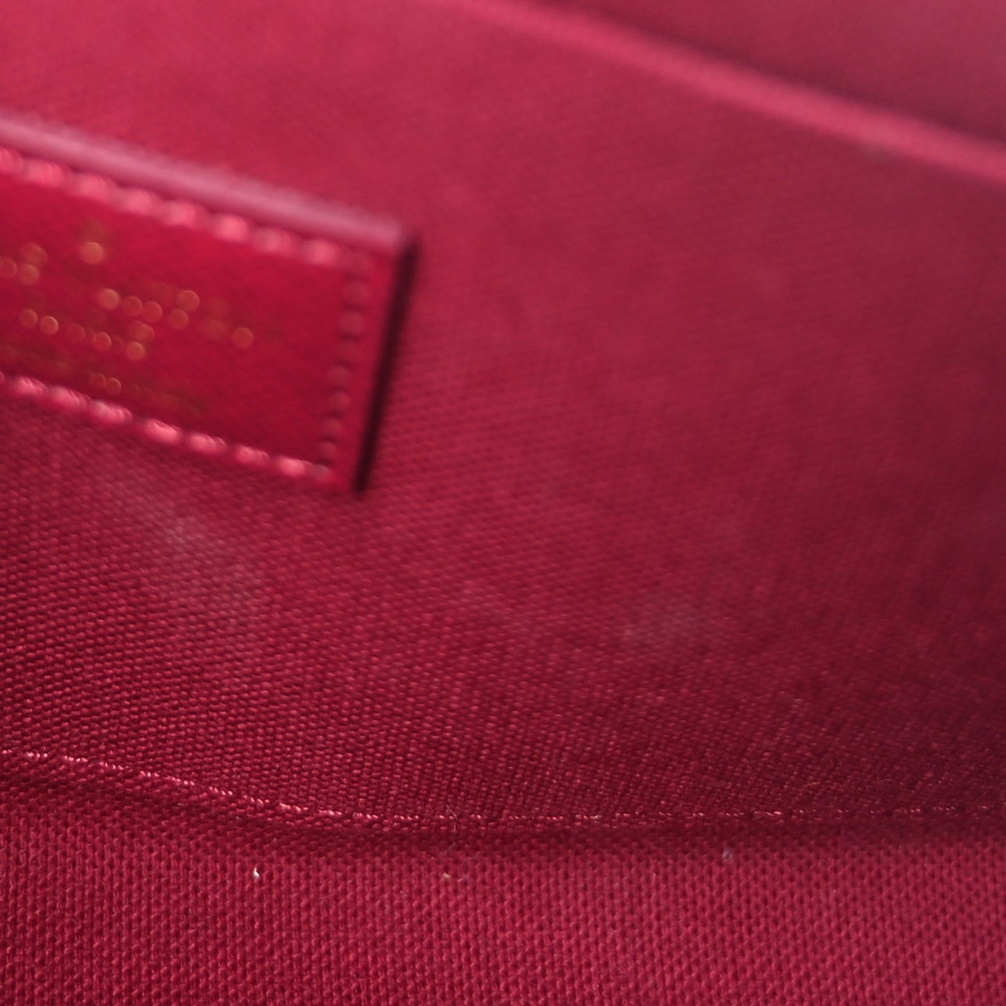 Monogram Pochette Felicie Chain Wallet Fuchsia