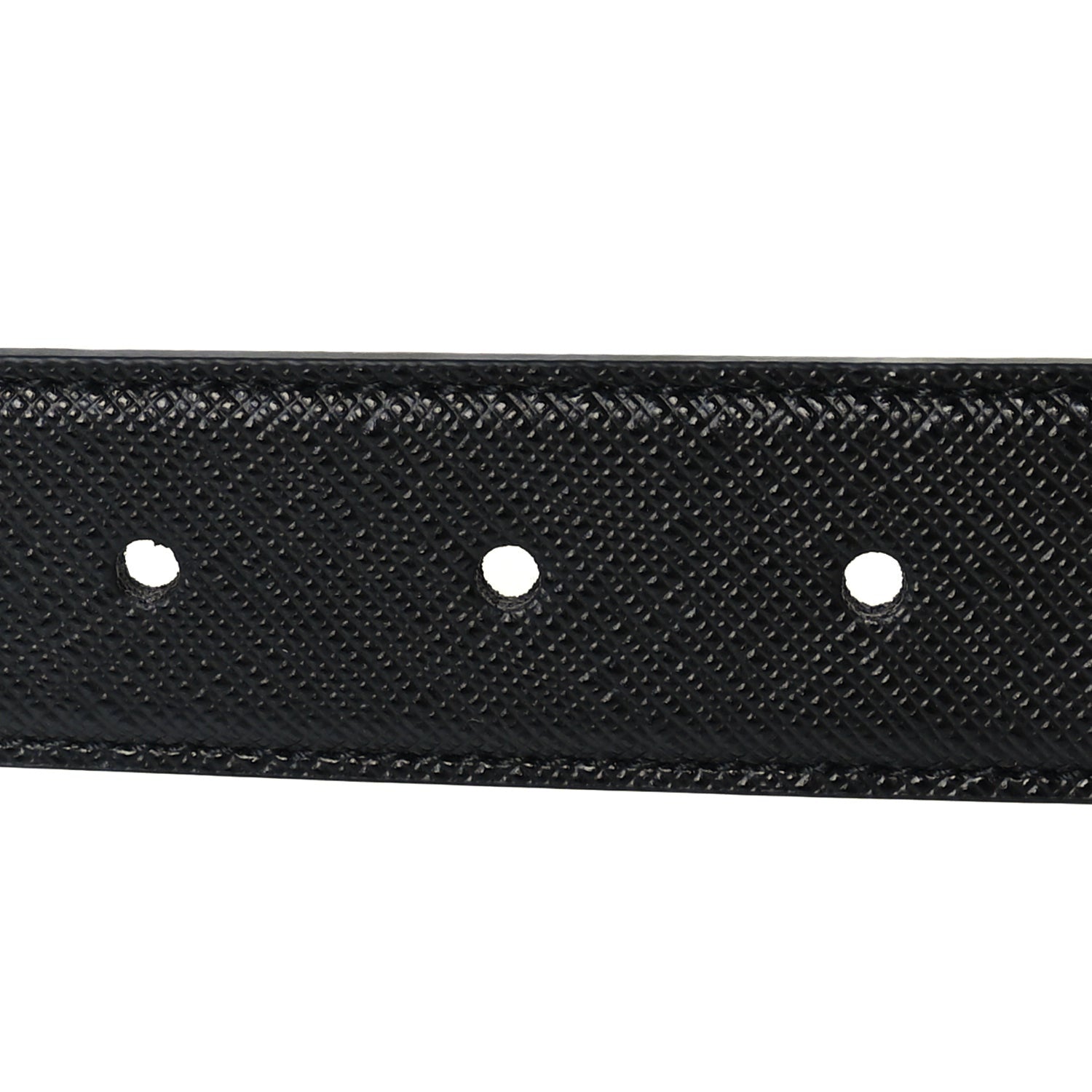 Gucci Saffiano Stirrup Buckle Belt 90 36  Black 3 of 5