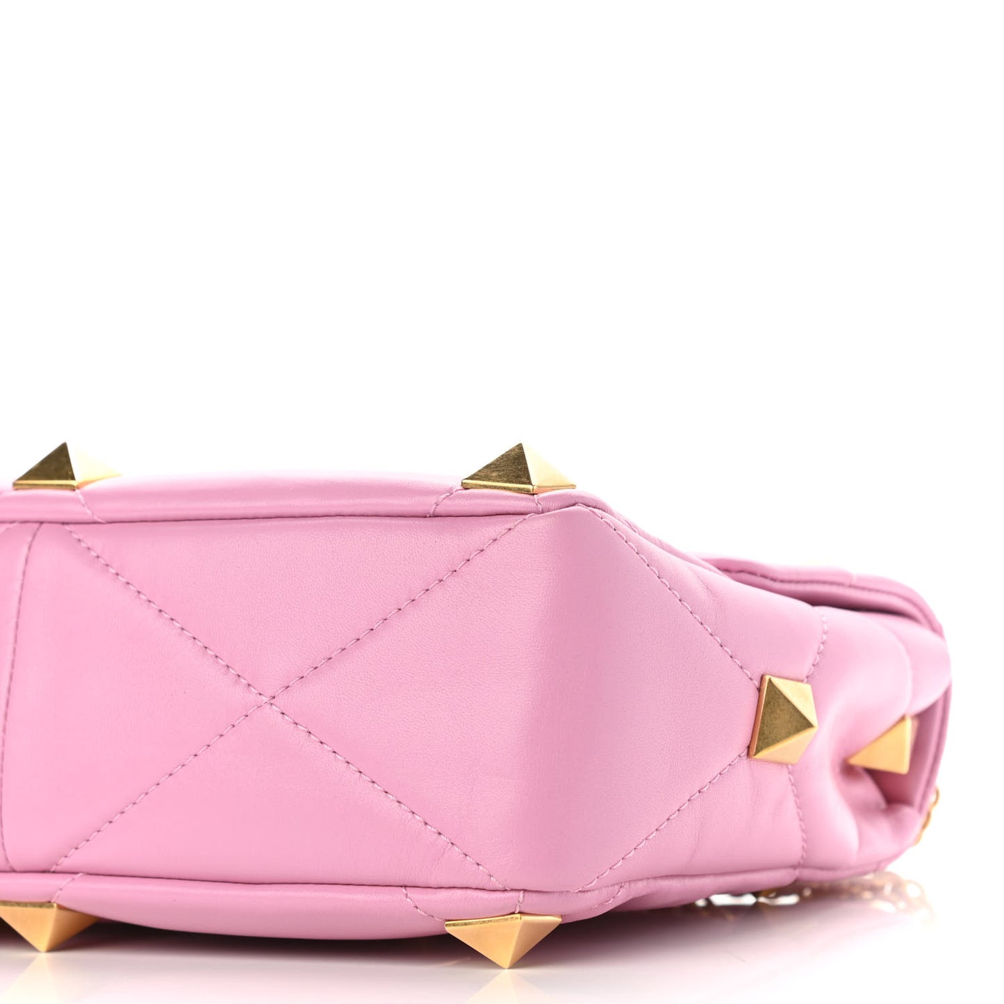 Nappa Large Roman Stud Shoulder Bag Giacinto