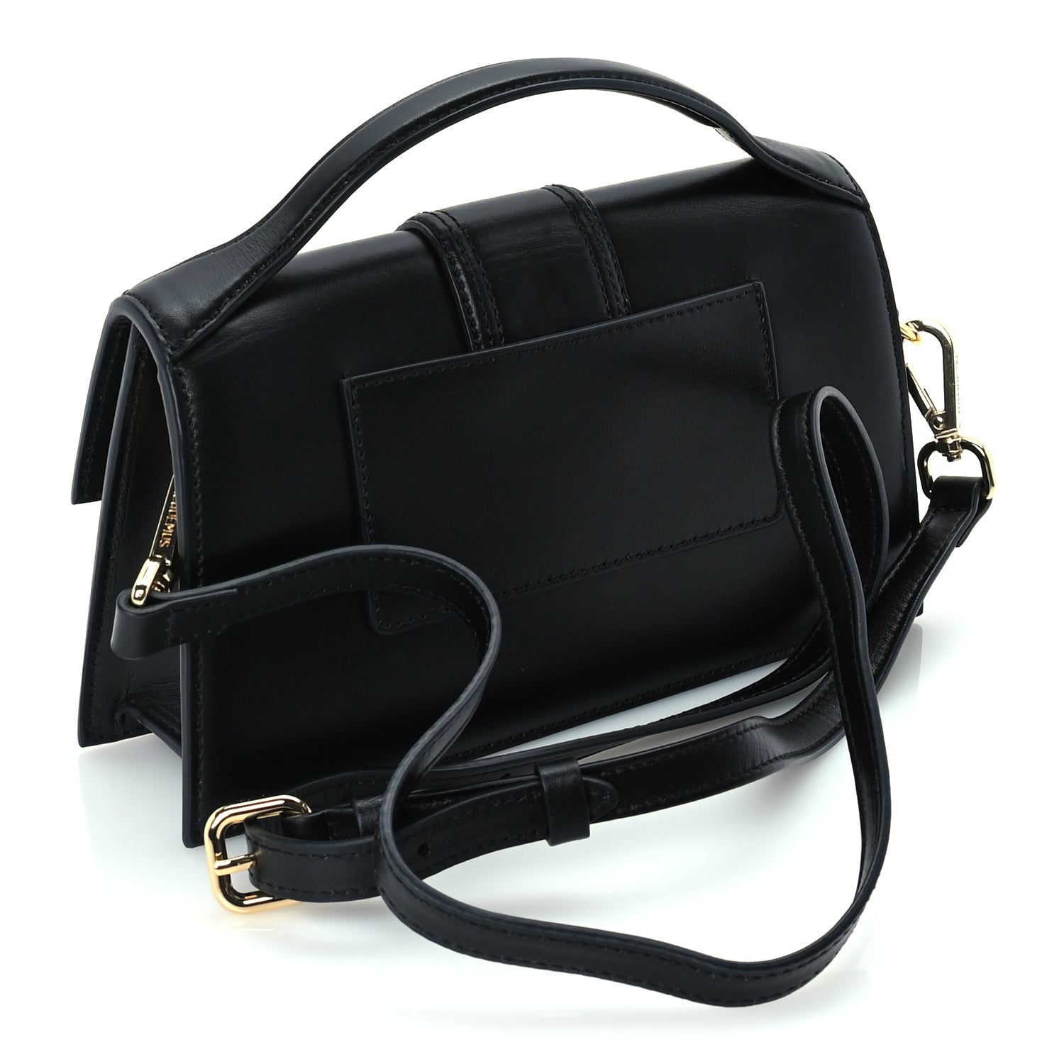 Jacquemus Smooth Calfskin Le Grand Bambino Black 2 of 8
