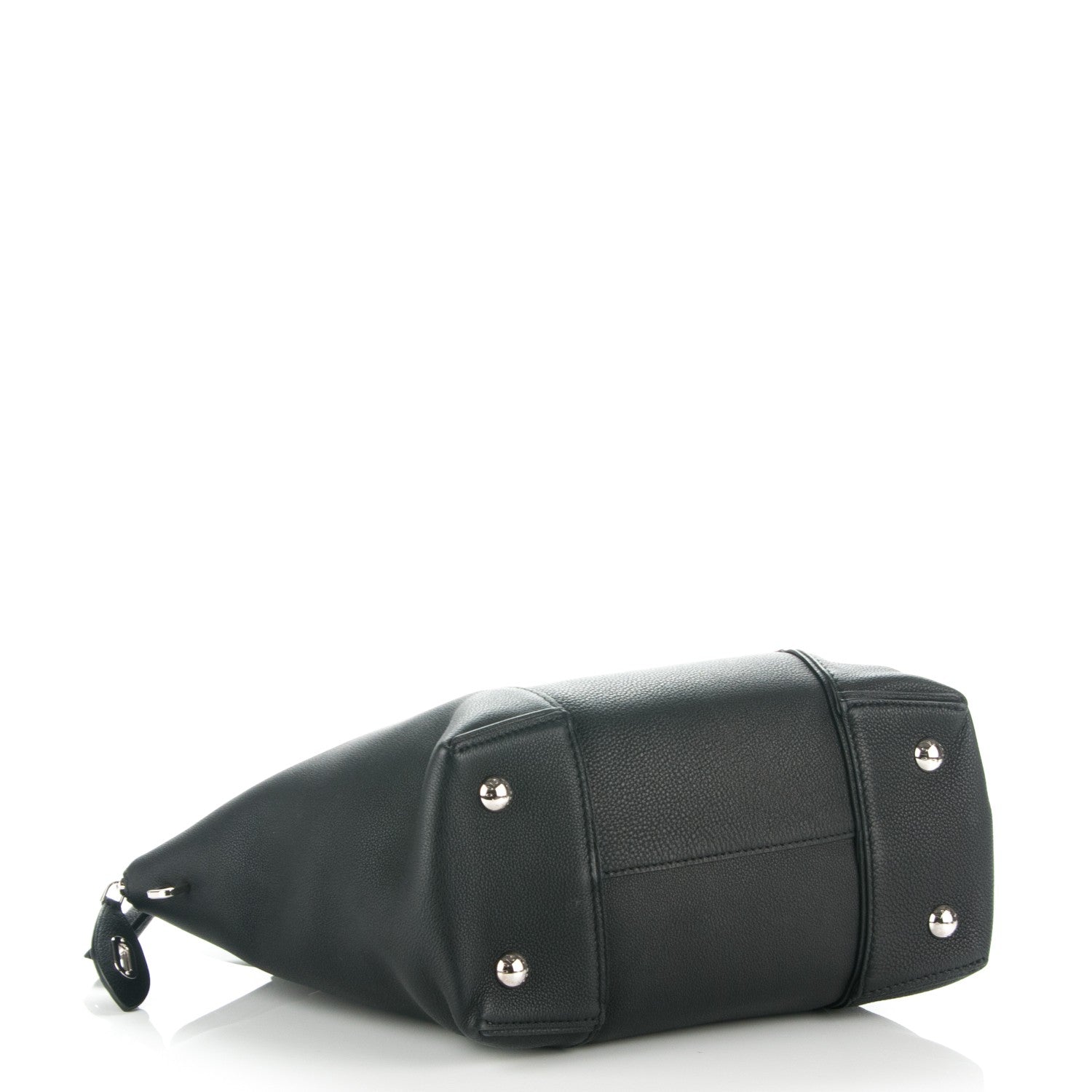 Louis Vuitton Veau Cachemire Soft Lockit PM Black 4 of 7