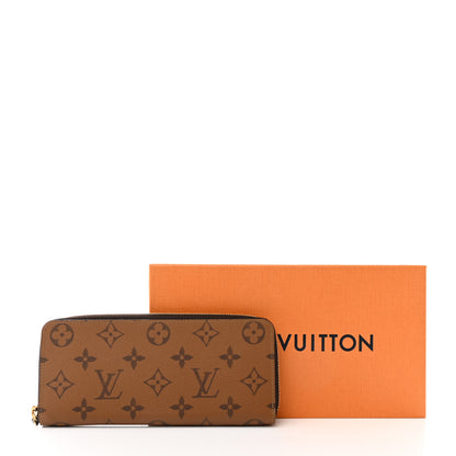 Louis Vuitton Reverse Monogram Clemence Wallet 10 of 10