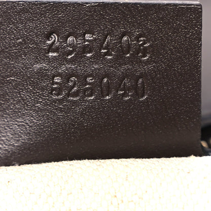 Gucci Monogram Margaux Calfskin Large Emily Chain Shoulder Bag Beige Ebony Cocoa 6 of 11