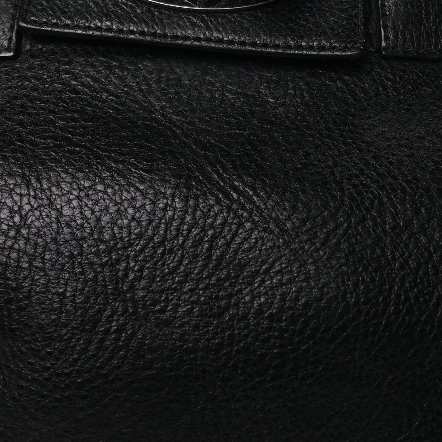 Natural Leather Cara Delevingne Convertible Satchel  Black